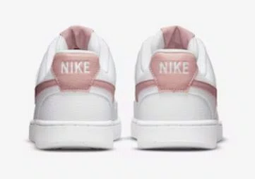 Tênis Feminino Nike Sb Court Vision Lo - White/Pink Oxford