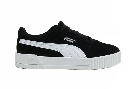 Tênis Feminino Puma Carina BDP - Black/White