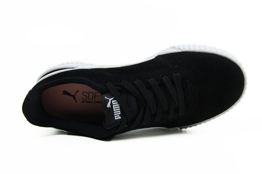 Tênis Feminino Puma Carina BDP - Black/White