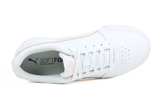 Tênis Feminino Puma Carina L - White/Rose