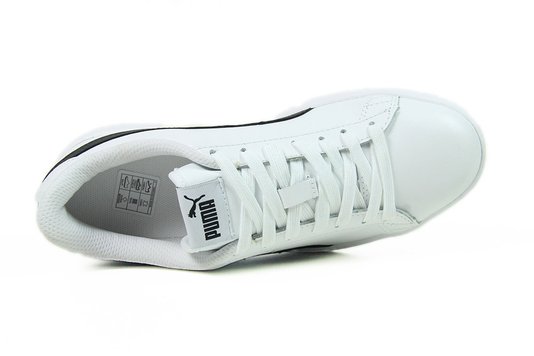 Tênis Feminino Puma Smash V2 - White/Black