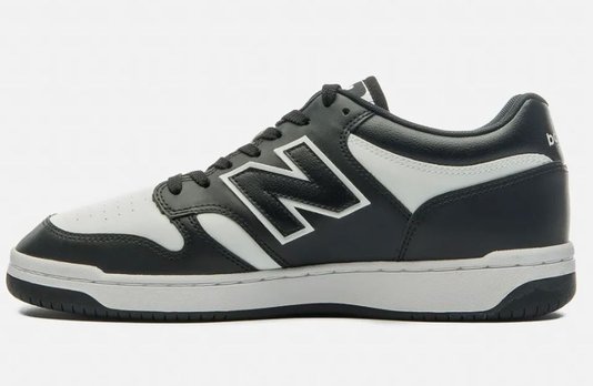 Tênis Feminino/Unissex New Balance 480L - Preto/Branco