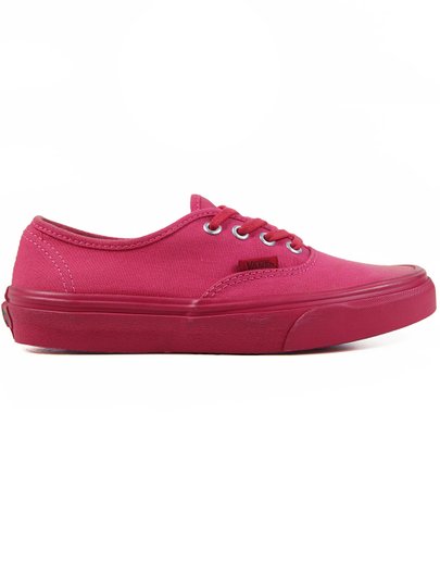 Tênis Feminino Vans Authentic Cabedal em Lona - Mono/Rose Red