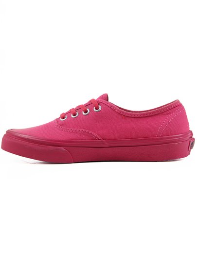Tênis Feminino Vans Authentic Cabedal em Lona - Mono/Rose Red