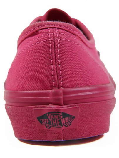 Tênis Feminino Vans Authentic Cabedal em Lona - Mono/Rose Red