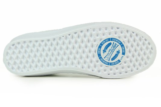 Tênis Feminino Vans Authentic Lite Classic Tumble Cabedal em Couro - True White