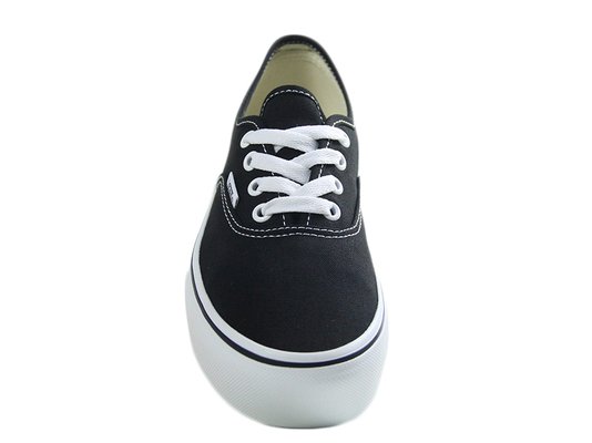 Tênis Feminino Vans Authentic Platform - Black/White