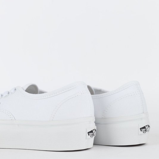 Tênis Feminino Vans Authentic Platform - True White