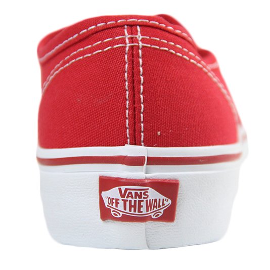 Tênis Feminino Vans Authentic - Red/White