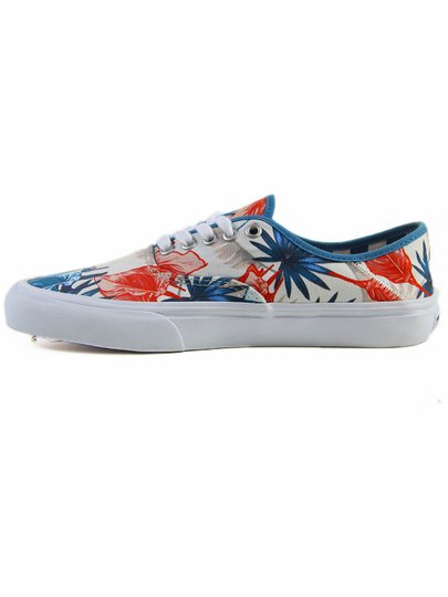 Tênis Feminino Vans Authentic (Sapphire Carnelian) - Rio Blue/White