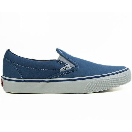 Tênis Feminino Vans Cassic Slip-on - Navy/White