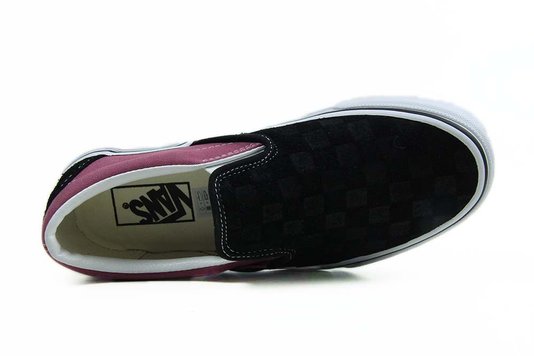Tênis Feminino Vans Classic Slip-On (Deboss Chkrbrd) - Bikhthrrs