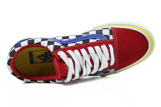 Tênis Feminino Vans Old Skoll Pro Brighton Zeune - Red/Checker