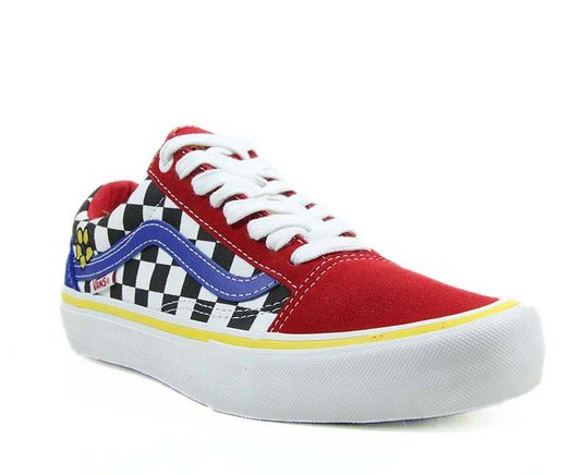 Tênis Feminino Vans Old Skoll Pro Brighton Zeune - Red/Checker