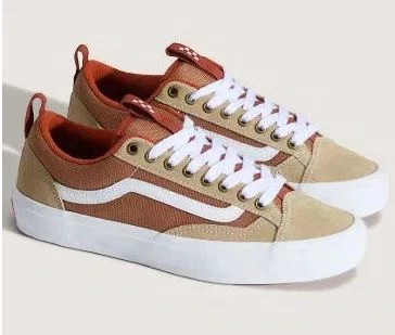 Tênis Feminino Vans Old Skool 36+ - Khaki/Burnt Orange