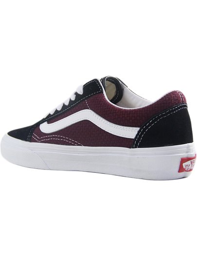Tênis Feminino Vans Old Skool - Black/Port Royale 