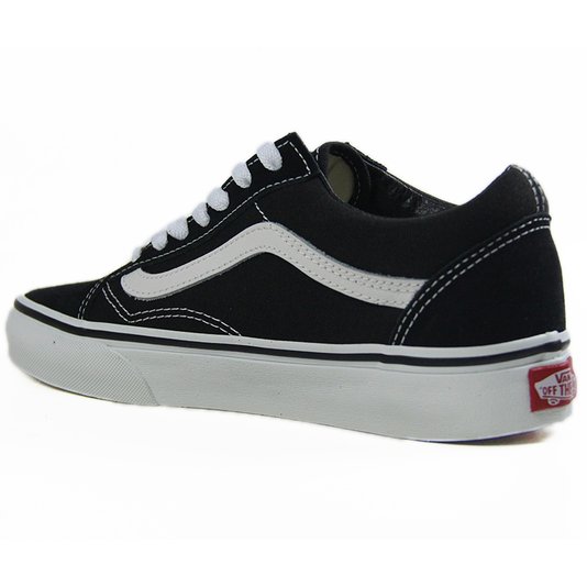 Tênis Feminino Vans Old Skool - Black/White