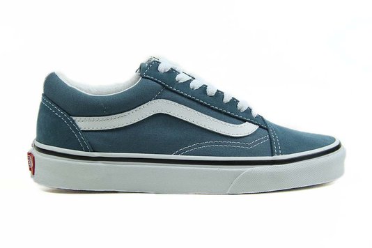 Tênis Feminino Vans Old Skool - Blue Mirage/True White