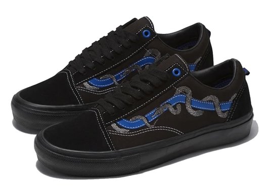 Tênis Feminino Vans Old Skool Breana Geering - Blue/Black