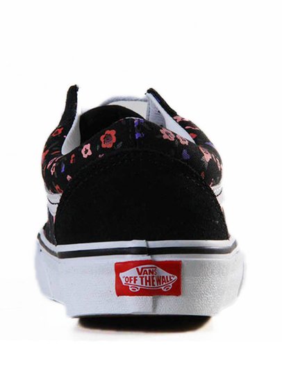 Tênis Feminino Vans Old Skool - (Floral) Covered Disty/True White