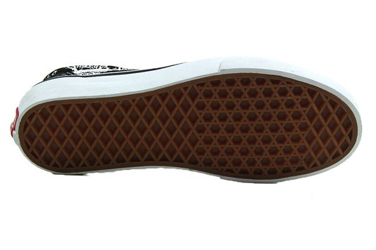 Tênis Feminino Vans Old Skool Forgotten Bones - Black True White