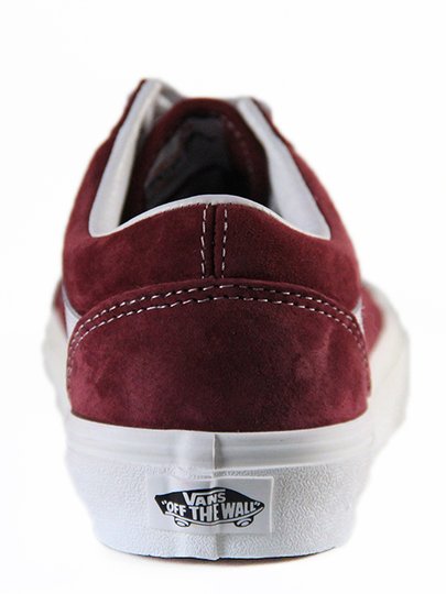 Tênis Feminino Vans Old Skool (Pig Suede) - Pomegrntsnwwht