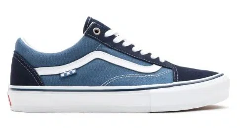 Tênis Feminino Vans Old Skool Pro Skate - Navy/White