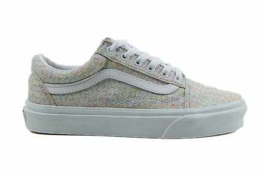 Tênis Feminino Vans Old Skool Rainbow Jersey - Multi/True