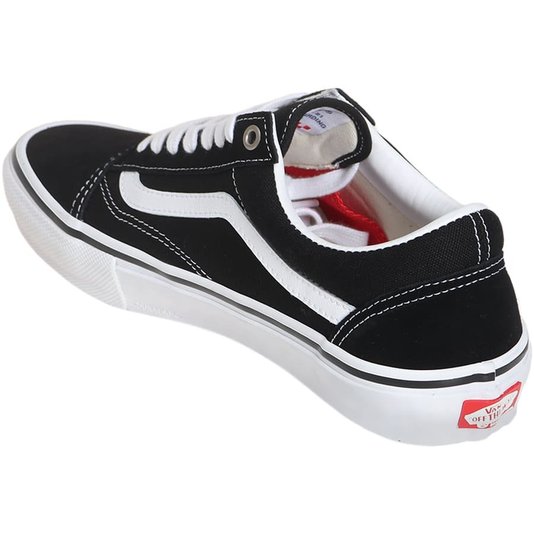 Tênis Feminino Vans Old Skool Skate - Black/White