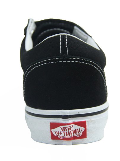 Tênis Feminino Vans Old Skool V - Black/True White