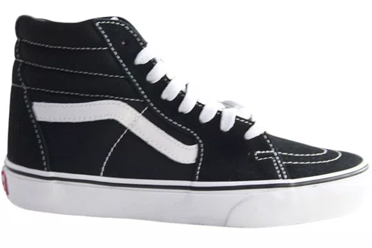 Tênis Feminino Vans SK8-HI - Black/White