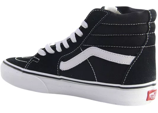Tênis Feminino Vans SK8-HI - Black/White