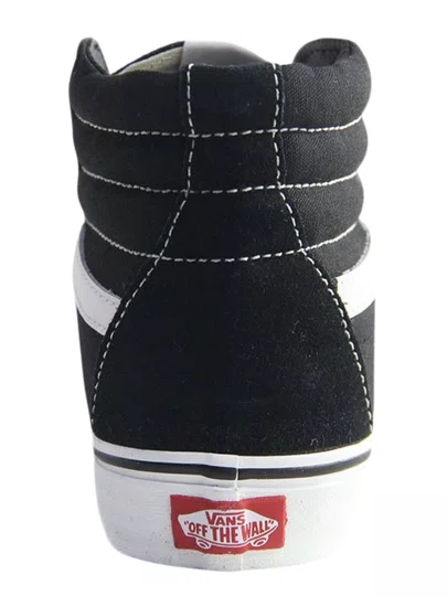 Tênis Feminino Vans SK8-HI - Black/White
