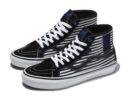 Tênis Feminino Vans SK8 HI Breana Geering - Black/White