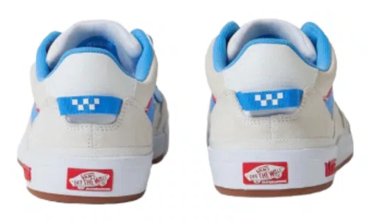Tênis Feminino Vans Skate 2 Wayvee - Blanc/Azure Blue