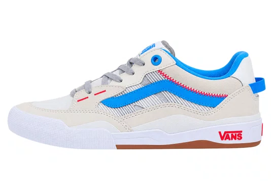 Tênis Feminino Vans Skate 2 Wayvee - Blanc/Azure Blue