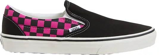 Tênis Feminino Vans Slip-On Pop - Check Raspberry Rose