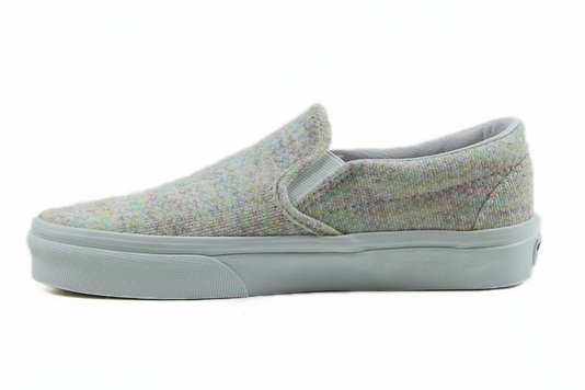 Tênis Feminino Vans Classic Slip-On (Rainbow Jersey) - ML/Trwht