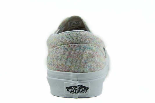 Tênis Feminino Vans Classic Slip-On (Rainbow Jersey) - ML/Trwht