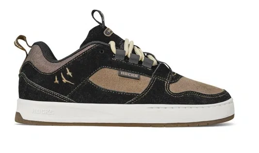 Tênis Masculino Hocks Pop Pro - Preto/Marrom