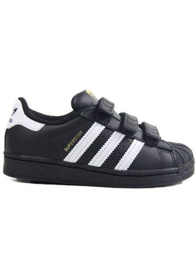 Tênis Infantil Adidas Superstar CF - CBlack/CWhite