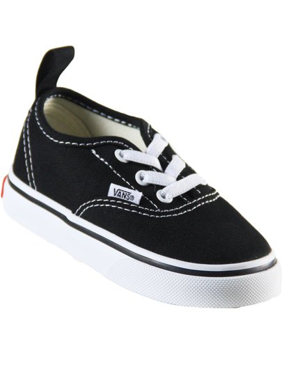 Tênis Infantil Authentic Elastic - Black/White