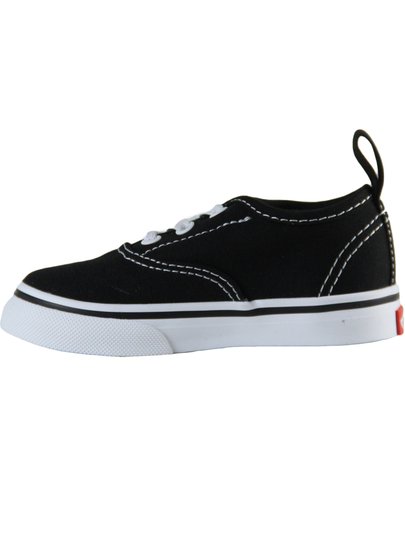 Tênis Infantil Authentic Elastic - Black/White