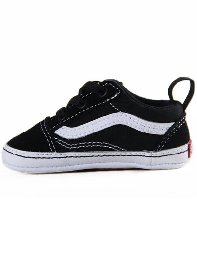 Tênis Infantil Old Skool Crib - Black/White