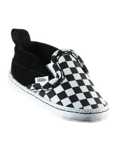 Tênis Infantil Slip-On V Crib - Black/White