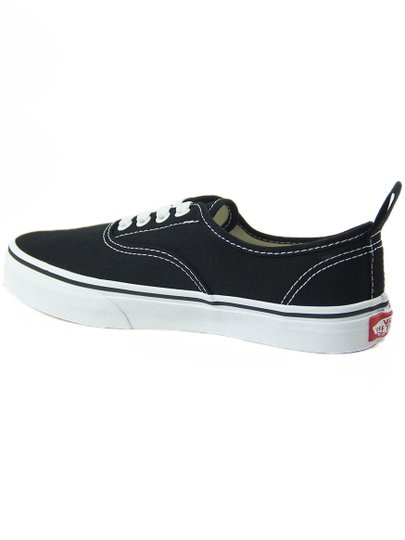 Tênis Infantil Vans Authentic Elastic - Black/White