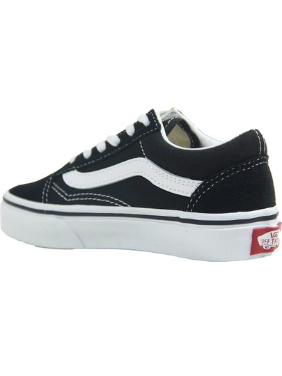 Tênis Infantil Vans Old Skool - Black/White