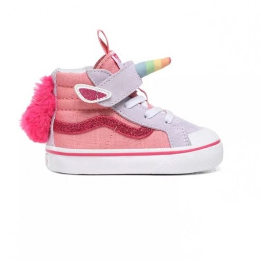 Tênis Infantil Vans SK8-Hi RE (Unicorn) - Pink Cing/LVNDBL