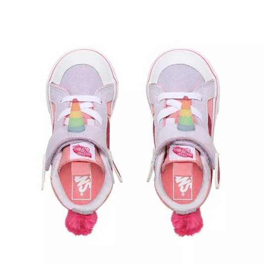 Tênis Infantil Vans SK8-Hi RE (Unicorn) - Pink Cing/LVNDBL