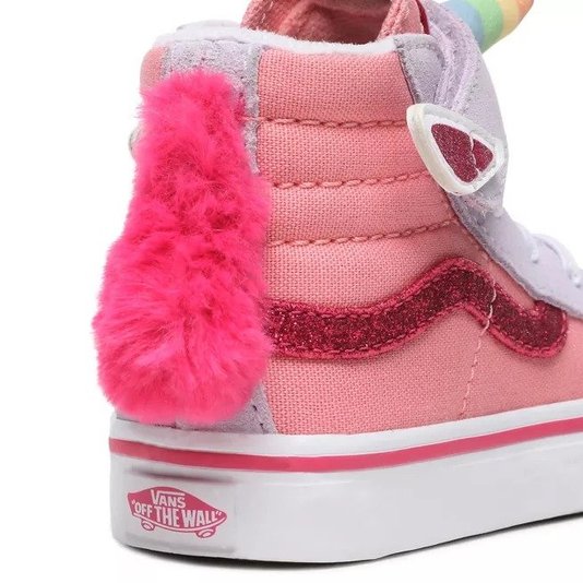 Tênis Infantil Vans SK8-Hi RE (Unicorn) - Pink Cing/LVNDBL